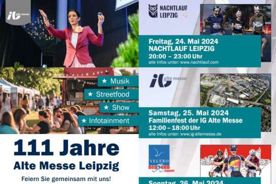 111 Jahre Alte Messe Leipzig